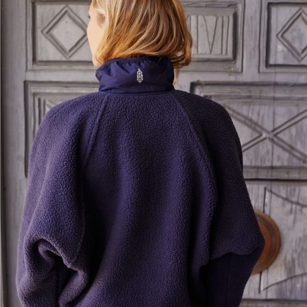 FP Movement Hit The Slopes Fleece Jacket in Eclipse - Picture 2 of 7